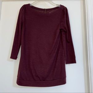 maroon loft shirt